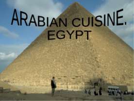 Arabian cuisine. Egypt