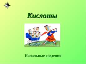 Кислоты