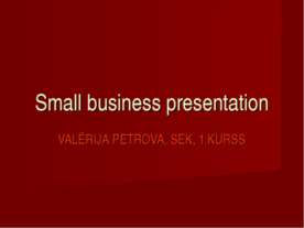 small business