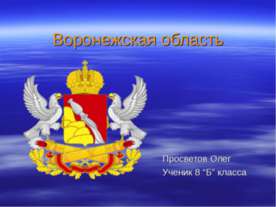 Воронежская область